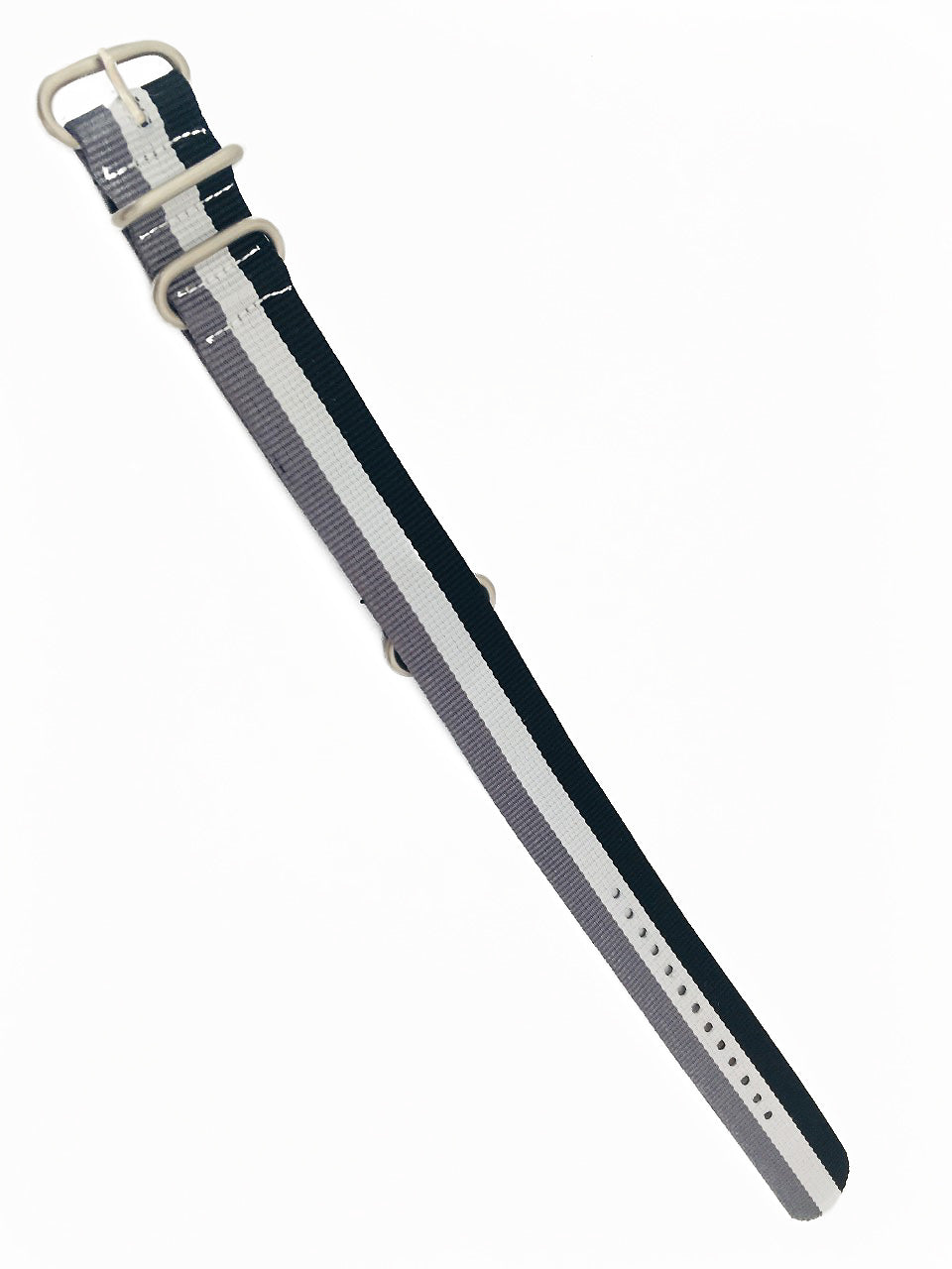 Ene ENES-NE-GR-BL Heren Horlogebandje 23mm