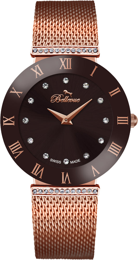 Bellevue F.104 Dames Horloge 26mm 3 ATM
