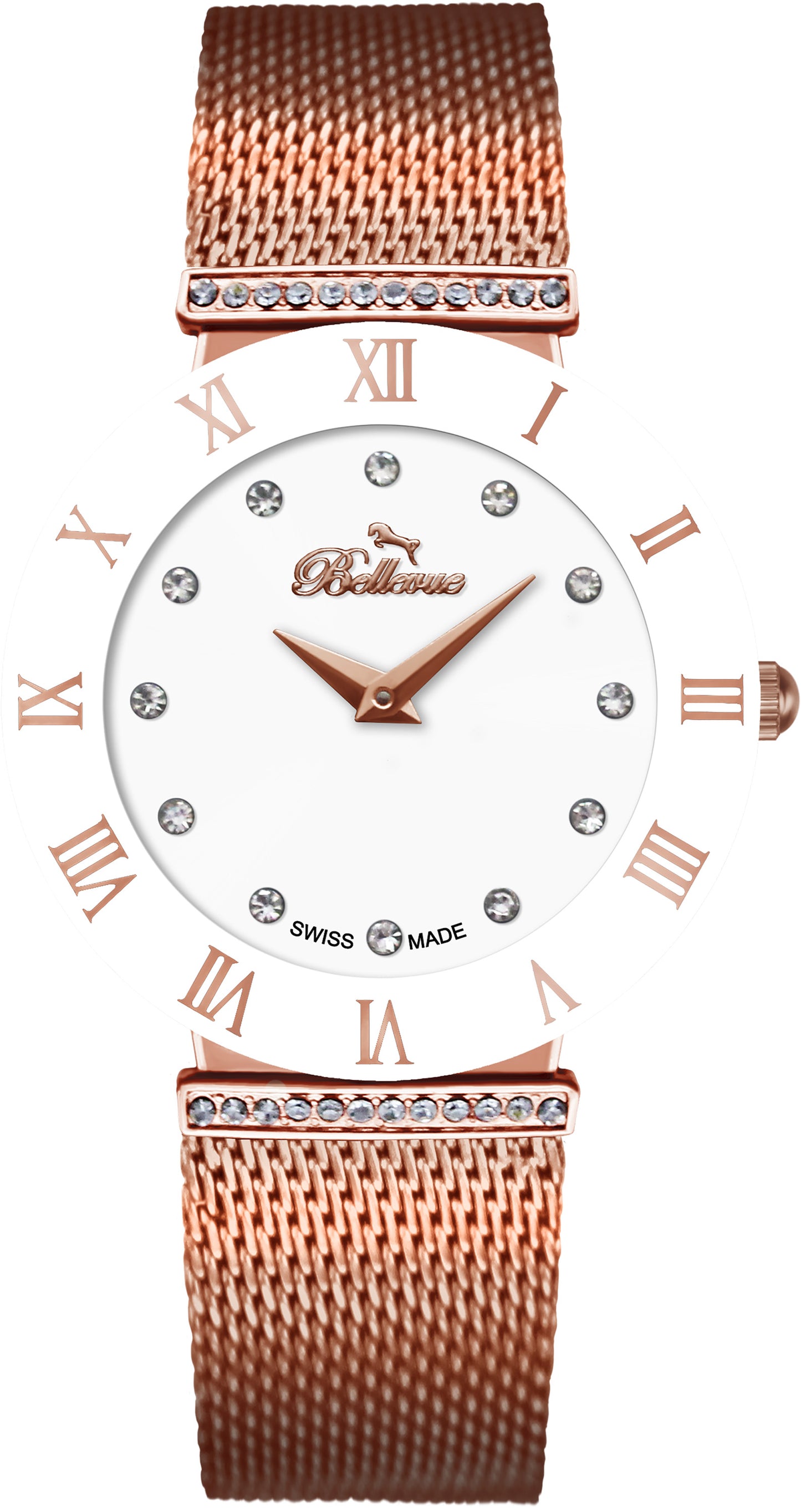 Bellevue F.120 Dames Horloge 26mm 3 ATM