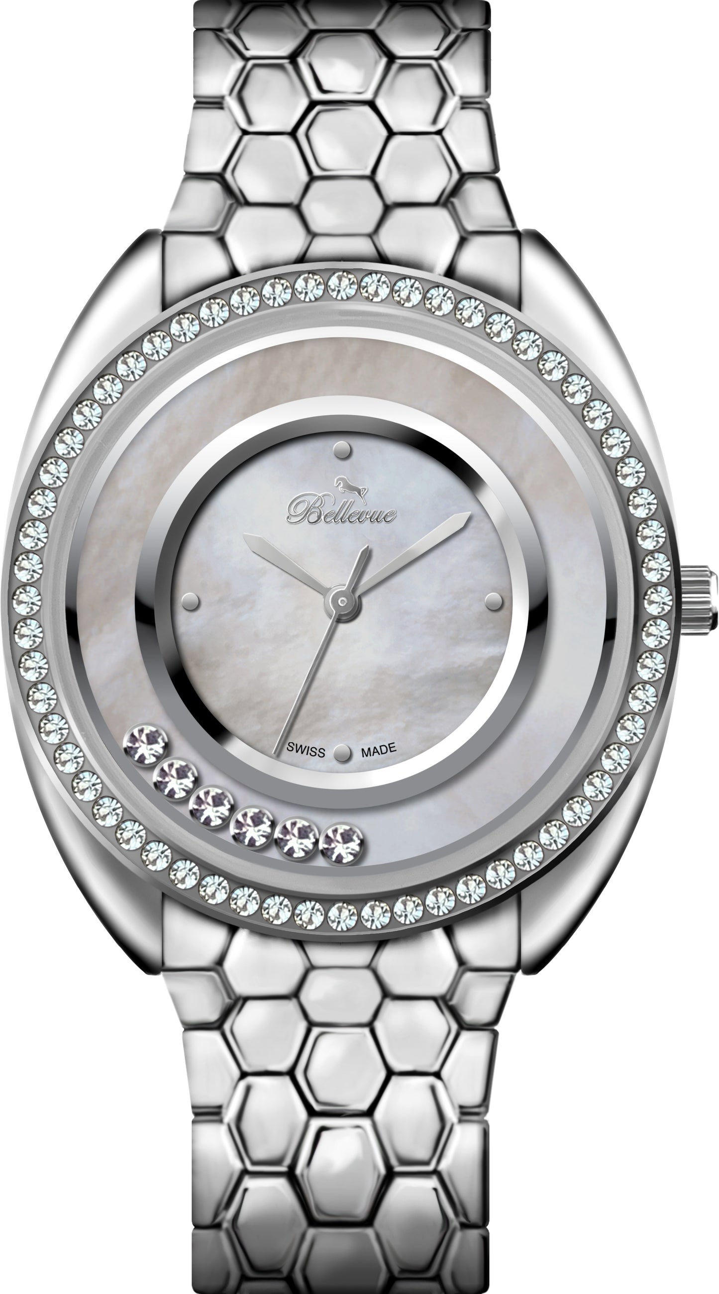 Bellevue F.51 Dames Horloge 33mm 3 ATM