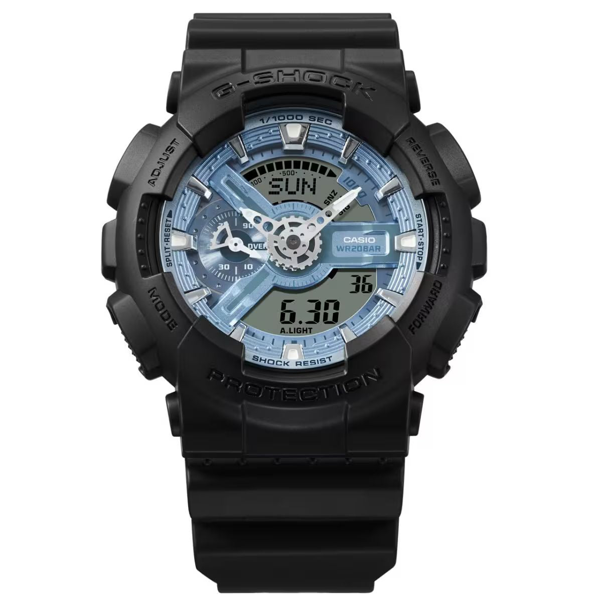 Casio GA-110CD-1A2ER Heren Horloge 51,2mm 20 ATM