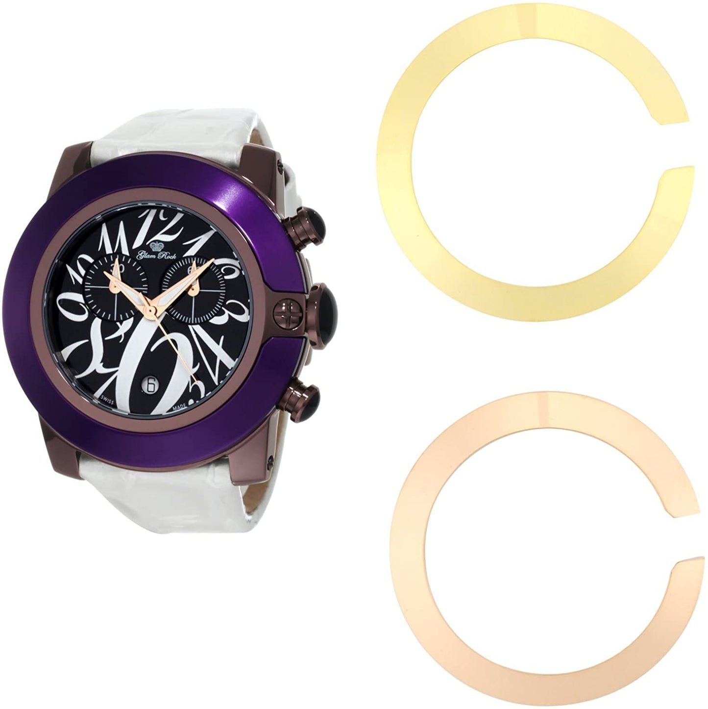 Glam Rock GR32112 Dames Horloge 44mm 10 ATM