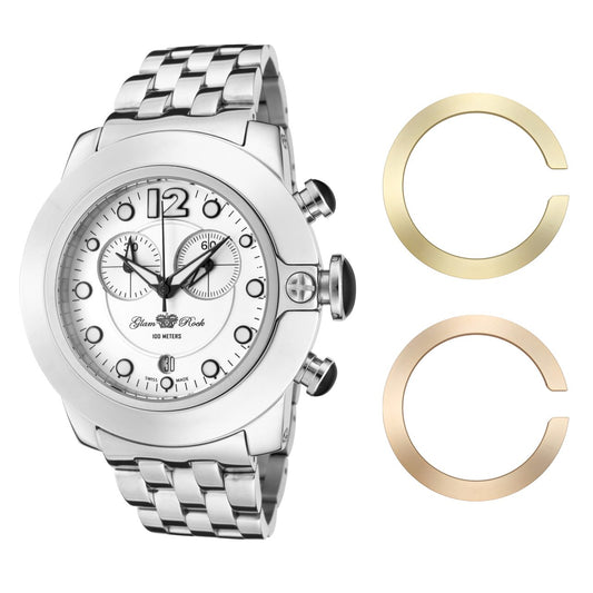 Glam Rock GR32154 Dames Horloge 44mm 10 ATM