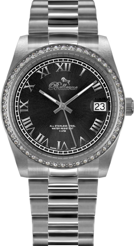 Bellevue H.1 Dames Horloge 35mm 5 ATM