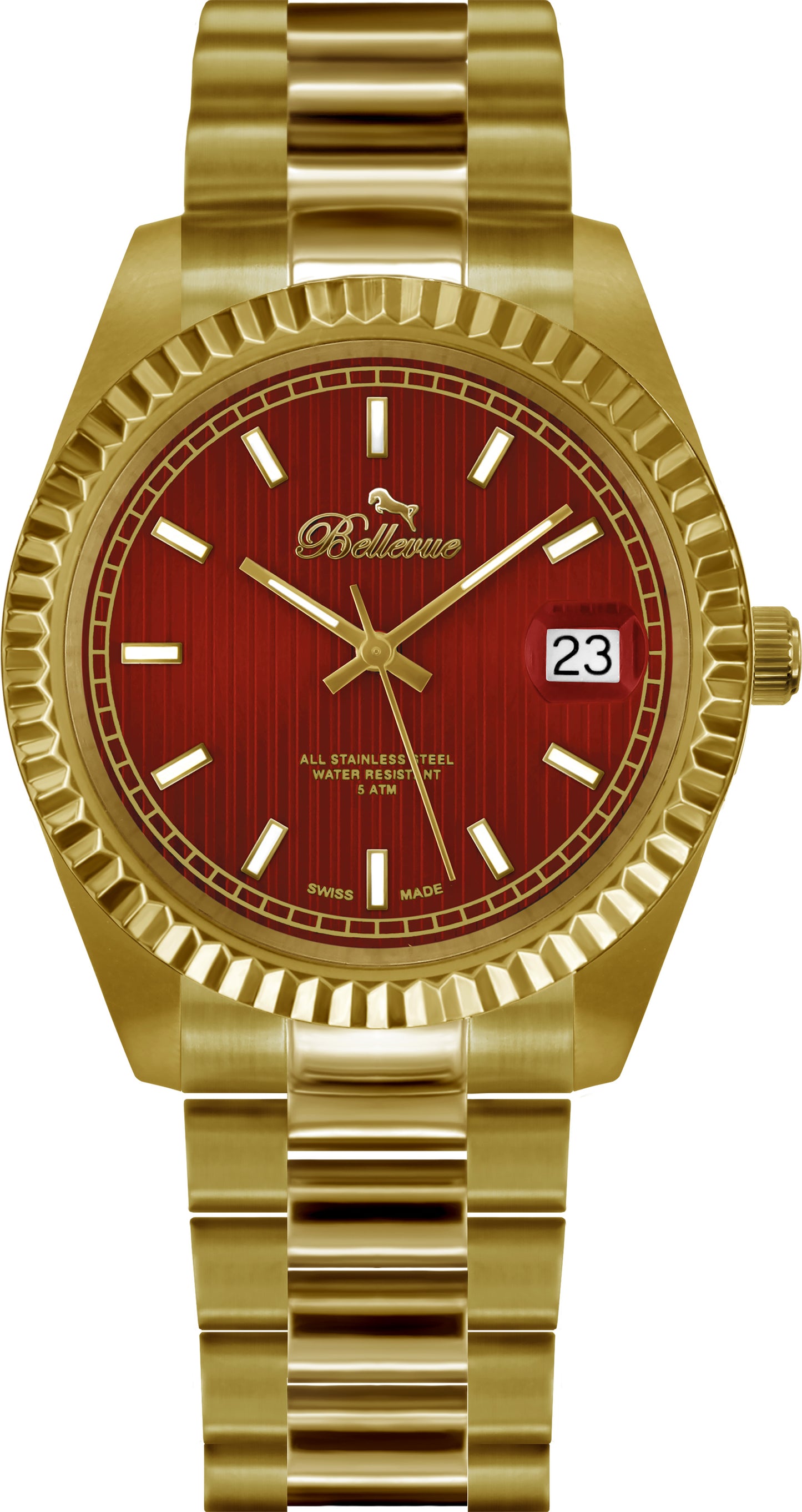 Bellevue H.18 Dames Horloge 30mm 5 ATM