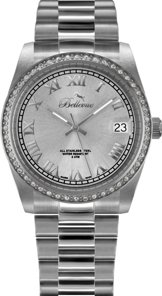 Bellevue H.3 Dames Horloge 36mm 5 ATM