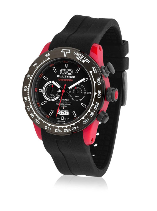 Bultaco H1PR43C-CB1 Heren Horloge 43mm 10 ATM