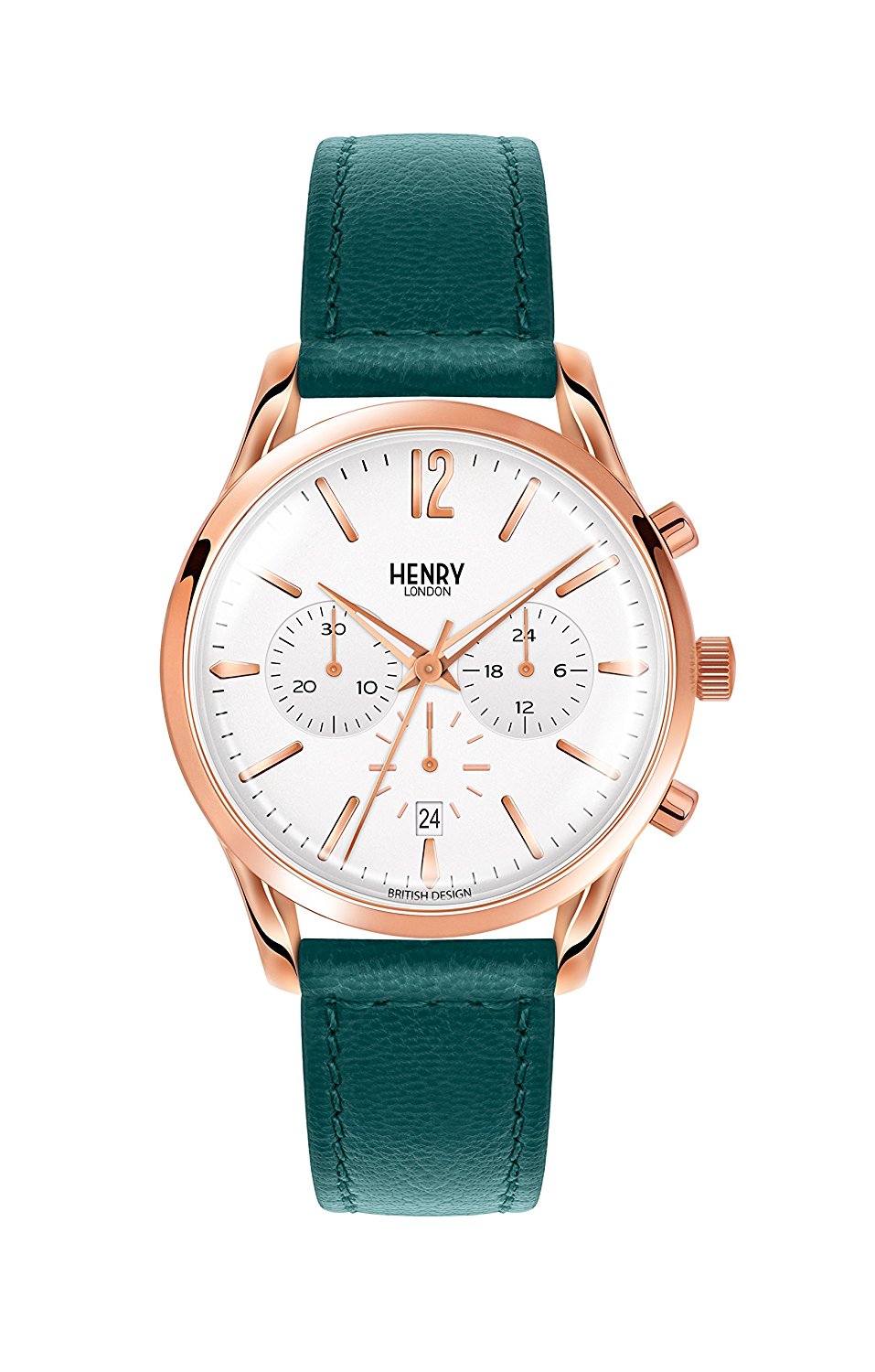 Henry london HL39-CS-0144 Dames Horloge 40mm 3ATM