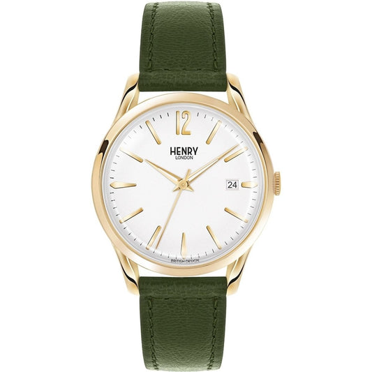 Henry london HL39-S-0098 Unisex Horloge 39mm 3ATM