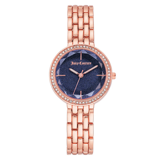 Juicy Couture JC1208NVRG Dames Horloge 32mm