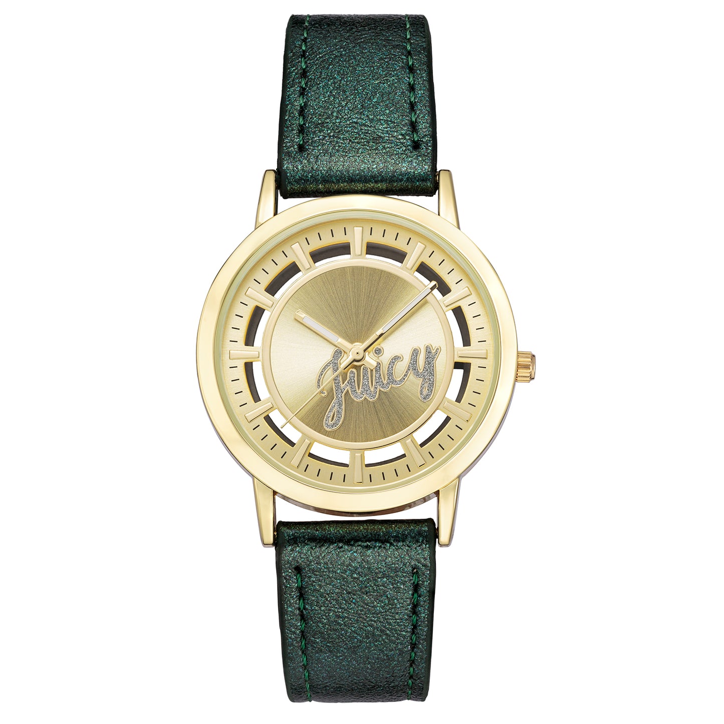 Juicy Couture JC1214GPGN Dames Horloge 36mm