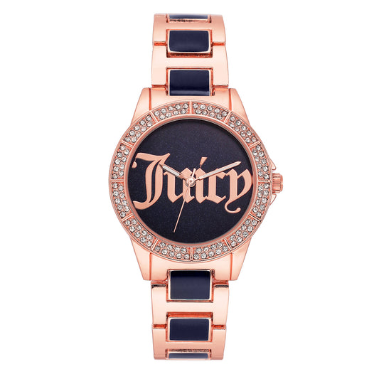Juicy Couture JC1308NVRG Dames Horloge 36mm