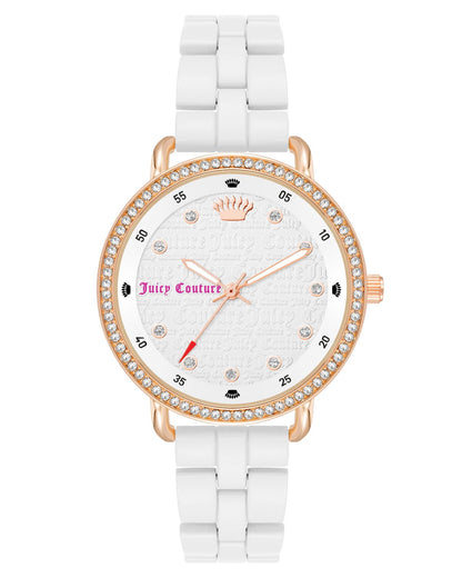 Juicy Couture JC1310RGWT Dames Horloge 36mm