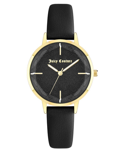 Juicy Couture JC1326GPBK Dames Horloge 34mm