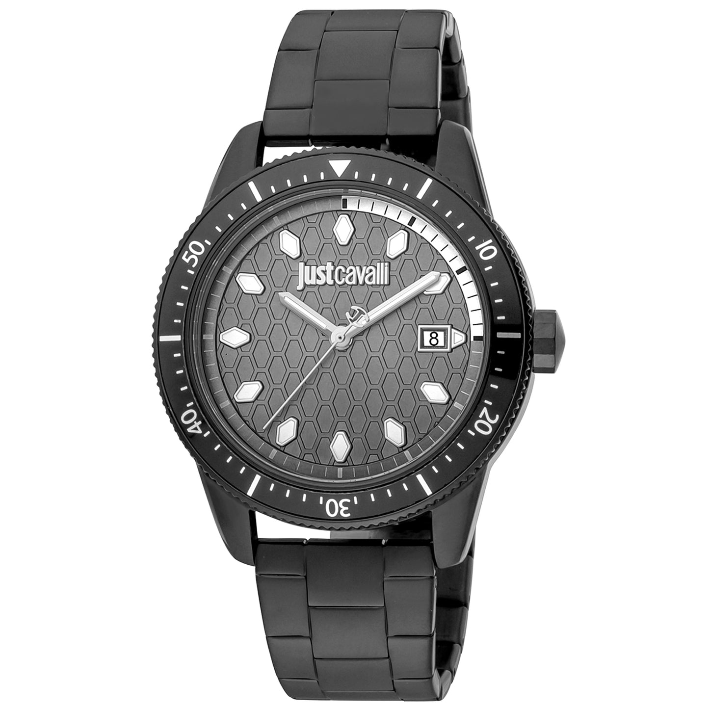 Just Cavalli JC1G179M0085 Heren Horloge 42mm