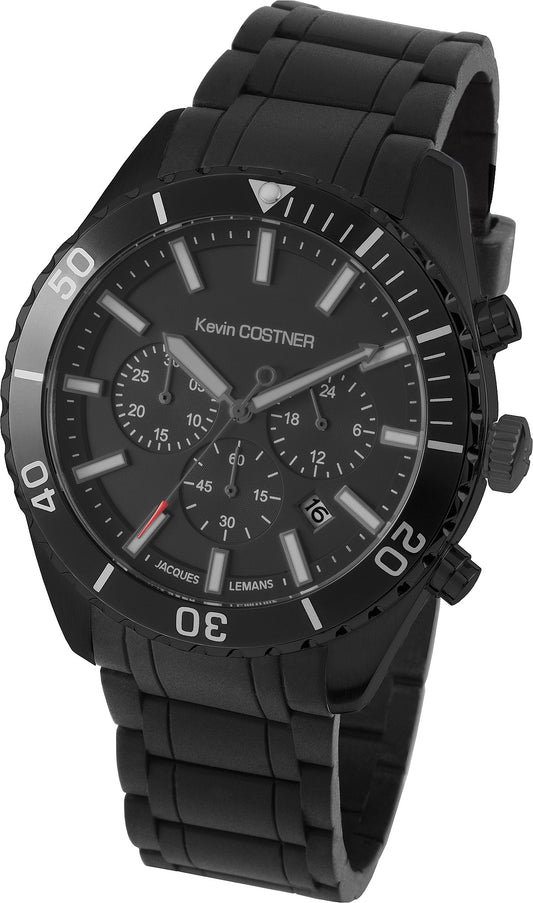 Jacques Lemans KC-104B Unisex Horloge 44mm 10 ATM