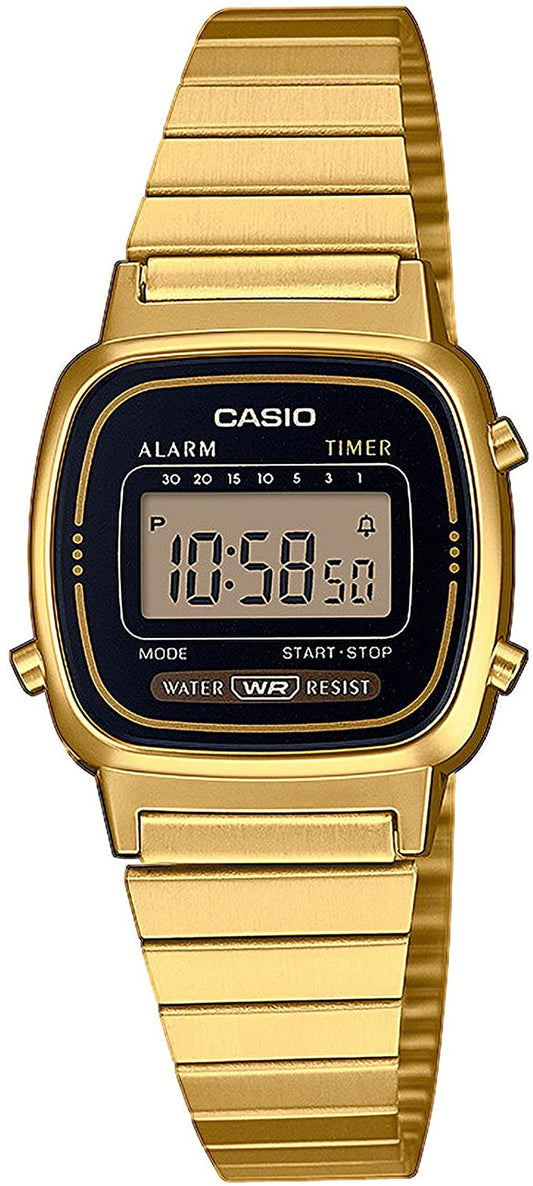 Casio LA670WGA-1 Dames Horloge 24mm 3ATM