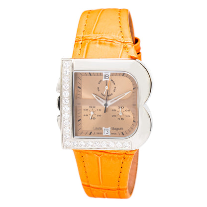 Laura Biagiotti LB0002-NA Dames Horloge 33mm