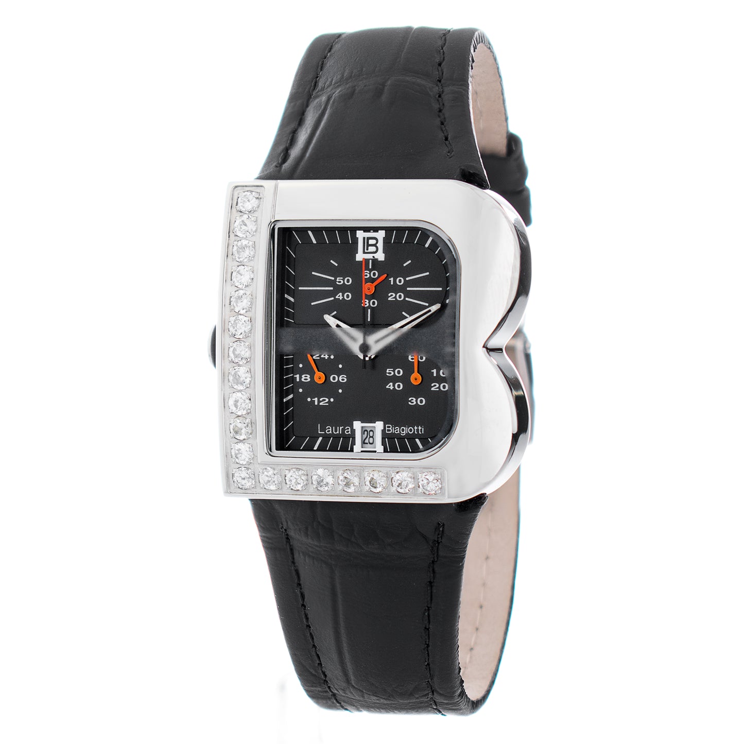 Laura Biagiotti LB0002L-01Z Dames Horloge 33mm