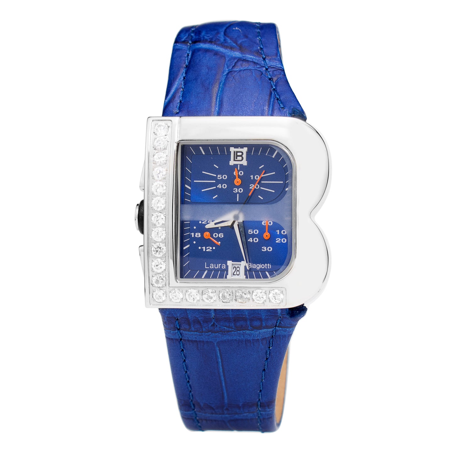 Laura Biagiotti LB0002L-02Z Dames Horloge 33mm
