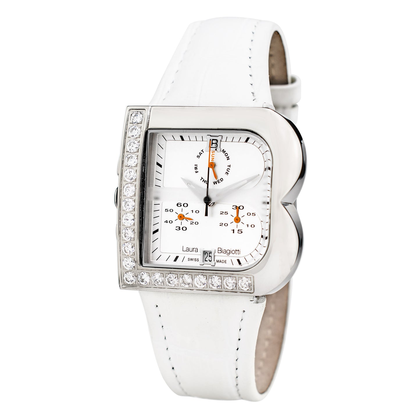 Laura Biagiotti LB0002L-B Dames Horloge 33mm