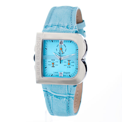 Laura Biagiotti LB0002L-BLU Dames Horloge 33mm