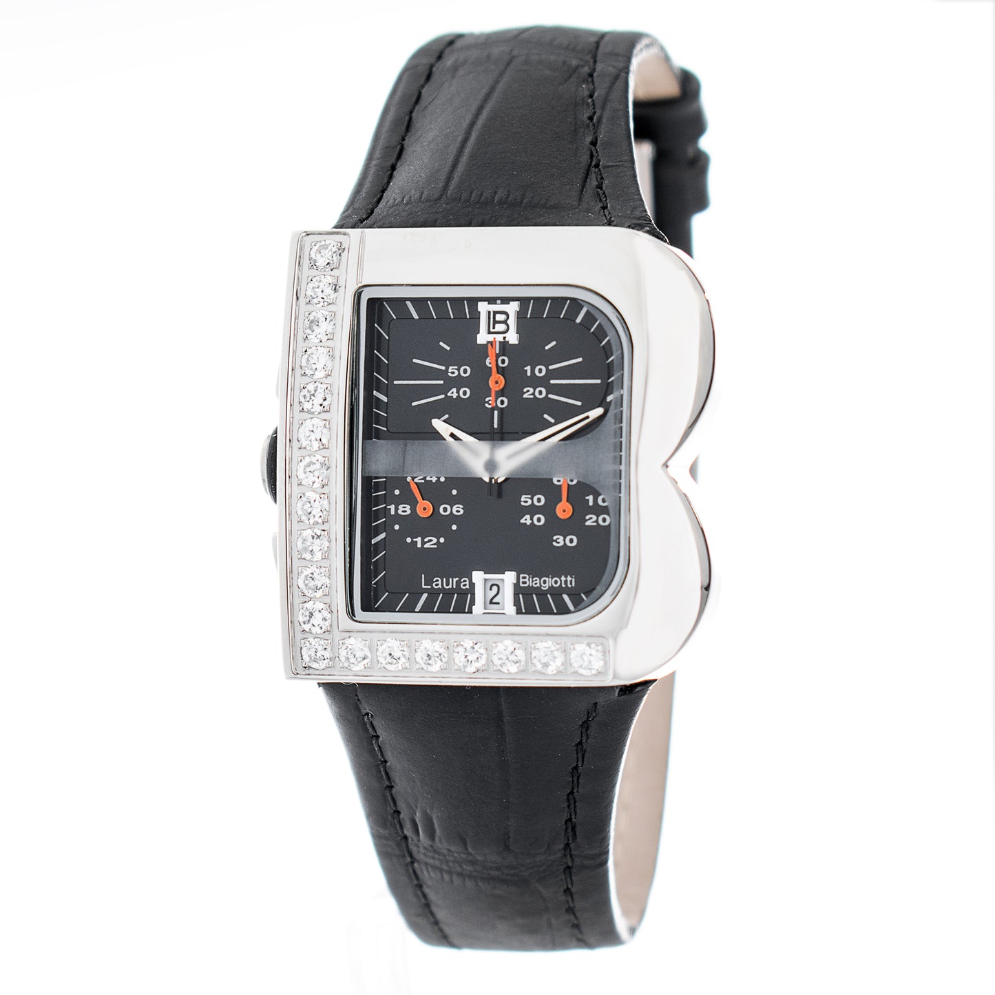 Laura Biagiotti LB0002L-NE Dames Horloge 33mm