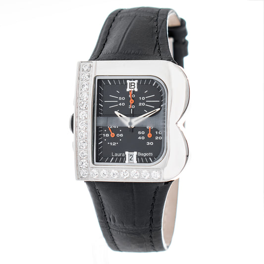 Laura Biagiotti LB0002L-NE Dames Horloge 33mm