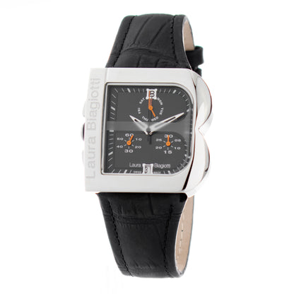 Laura Biagiotti LB0002L-NEG Dames Horloge 33mm