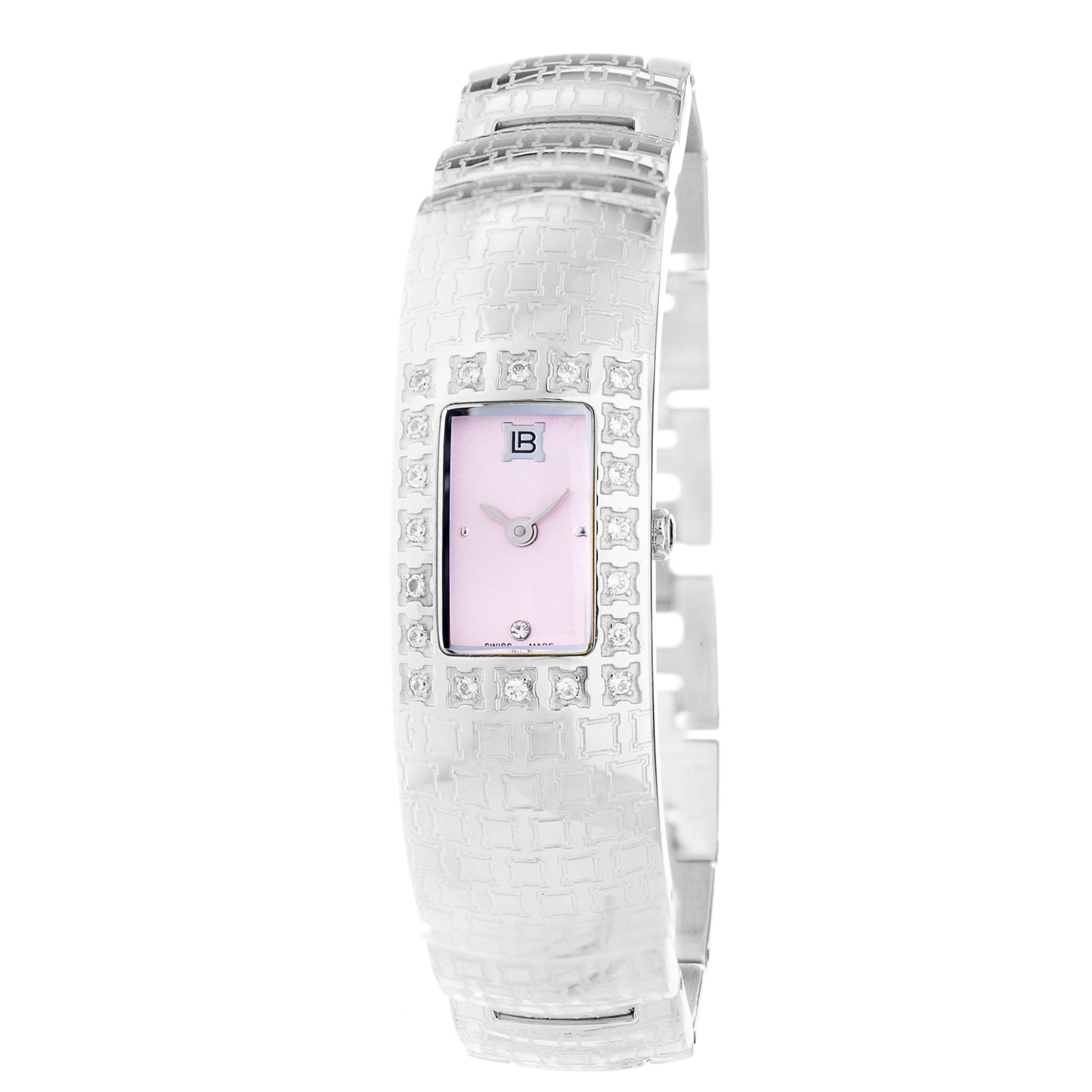 Laura Biagiotti LB0004-ROSA Dames Horloge 18mm