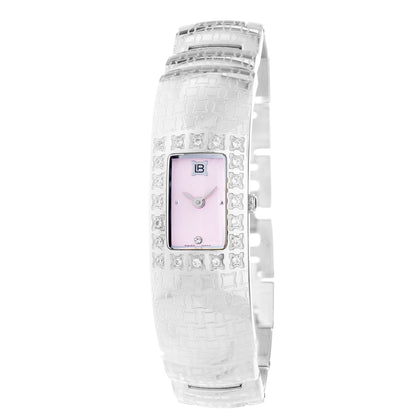 Laura Biagiotti LB0004-ROSA Dames Horloge 18mm
