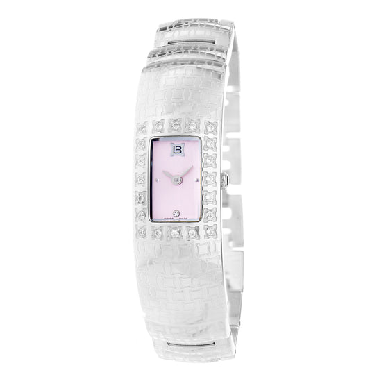 Laura Biagiotti LB0004-ROSA Dames Horloge 18mm