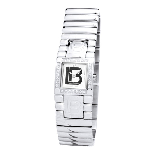 Laura Biagiotti LB0005L-PLATA Dames Horloge 20mm
