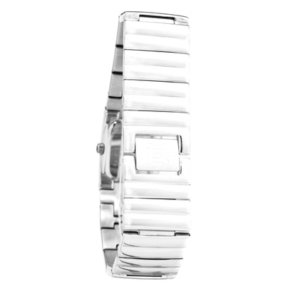 Laura Biagiotti LB0005L-PLATA Dames Horloge 20mm