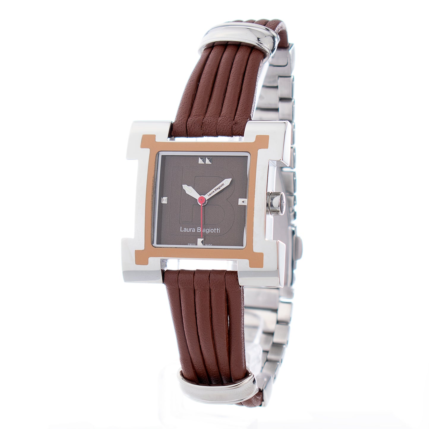 Laura Biagiotti LBSM0039L-05 Dames Horloge 25mm