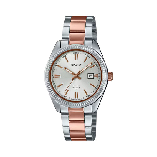 Casio LTP-1302PRG-7AVE Dames Horloge 34,5mm 5 ATM