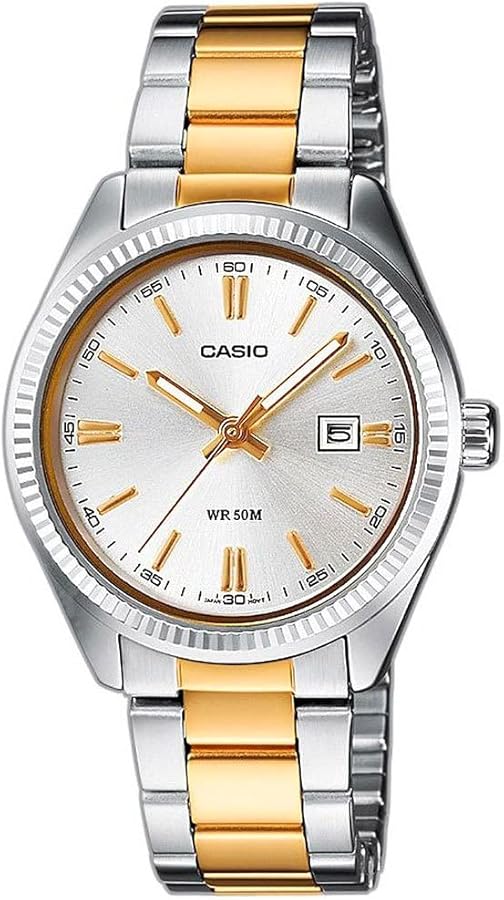 Casio LTP-1302PSG-7AVE Dames Horloge 34,5mm 5 ATM