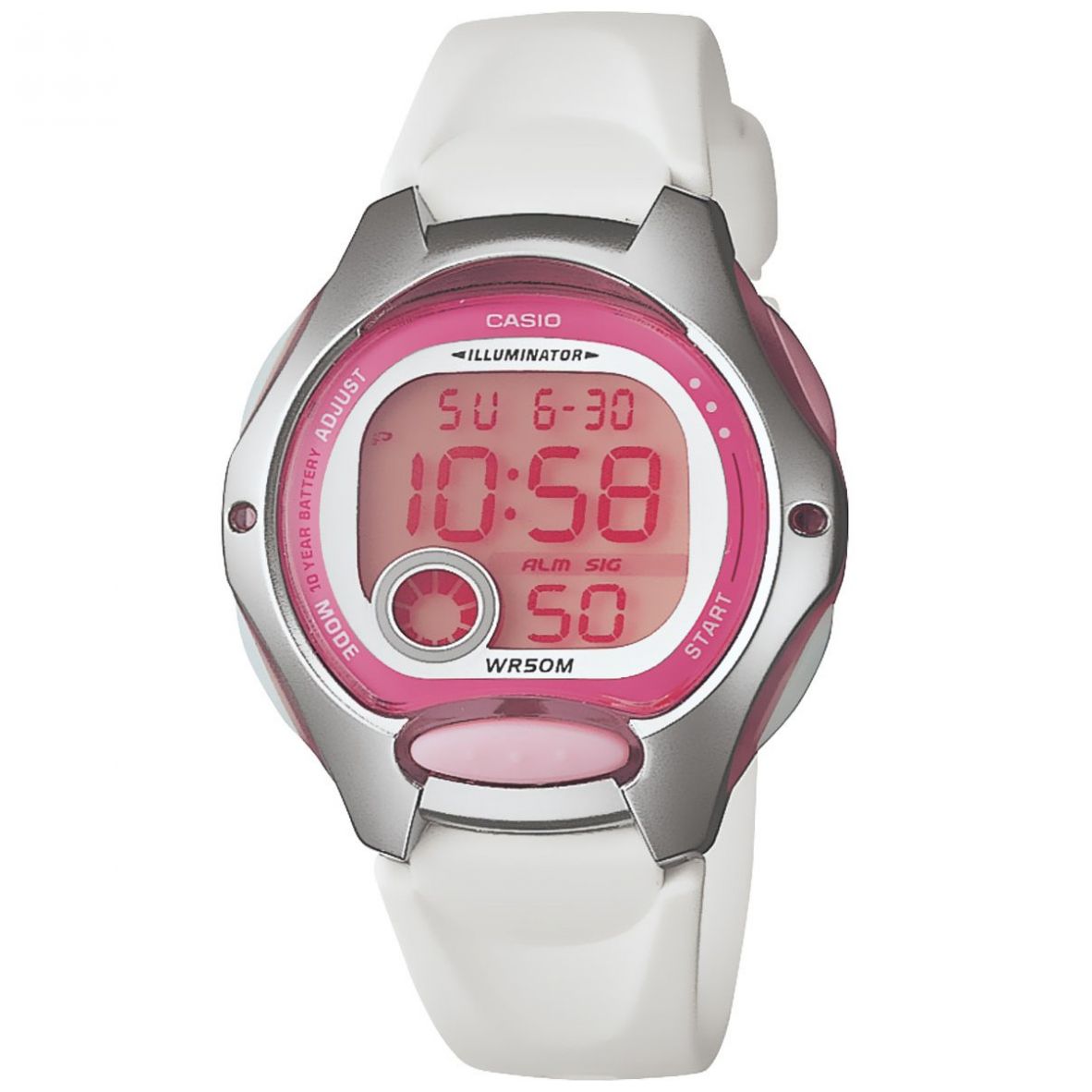 Casio LW-200-7AV Dames Horloge 30mm 5ATM