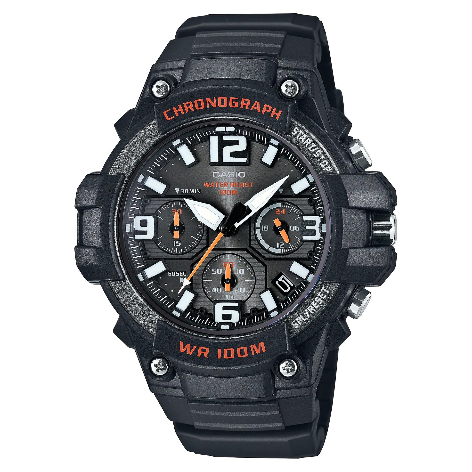 Casio MCW100H1AV Heren Horloge 49mm 10ATM