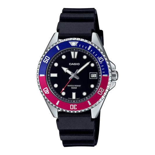 Casio MDV-10-1A2VEF Heren Horloge 38,5mm 5 ATM