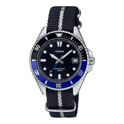Casio MDV-10C-1A2VEF Heren Horloge 38,5mm 5 ATM