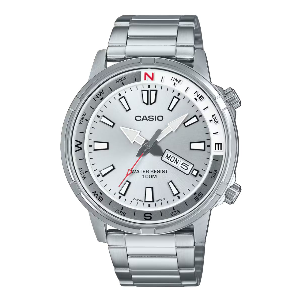 Casio MTD-130D-7AVDF Heren Horloge 44mm 10 ATM