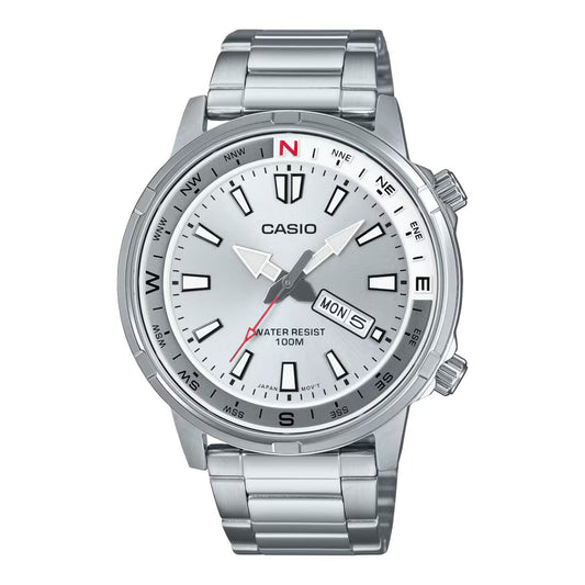 Casio MTD-130D-7AVDF Heren Horloge 44mm 10 ATM