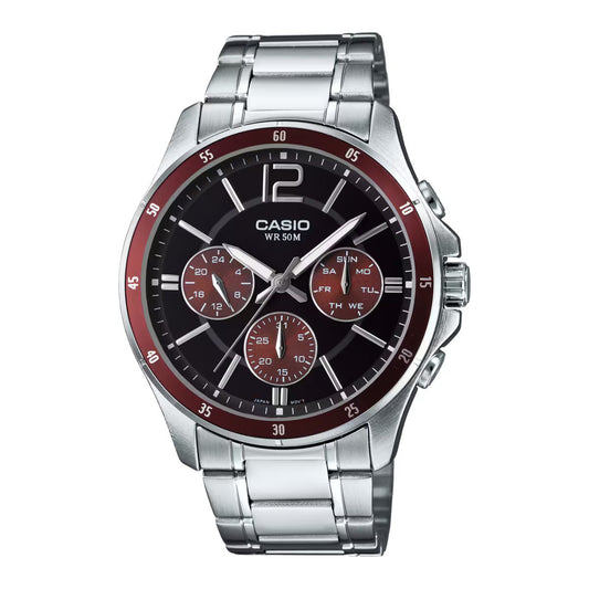 Casio MTP-1374D-5AVDF Heren Horloge 47mm 5 ATM