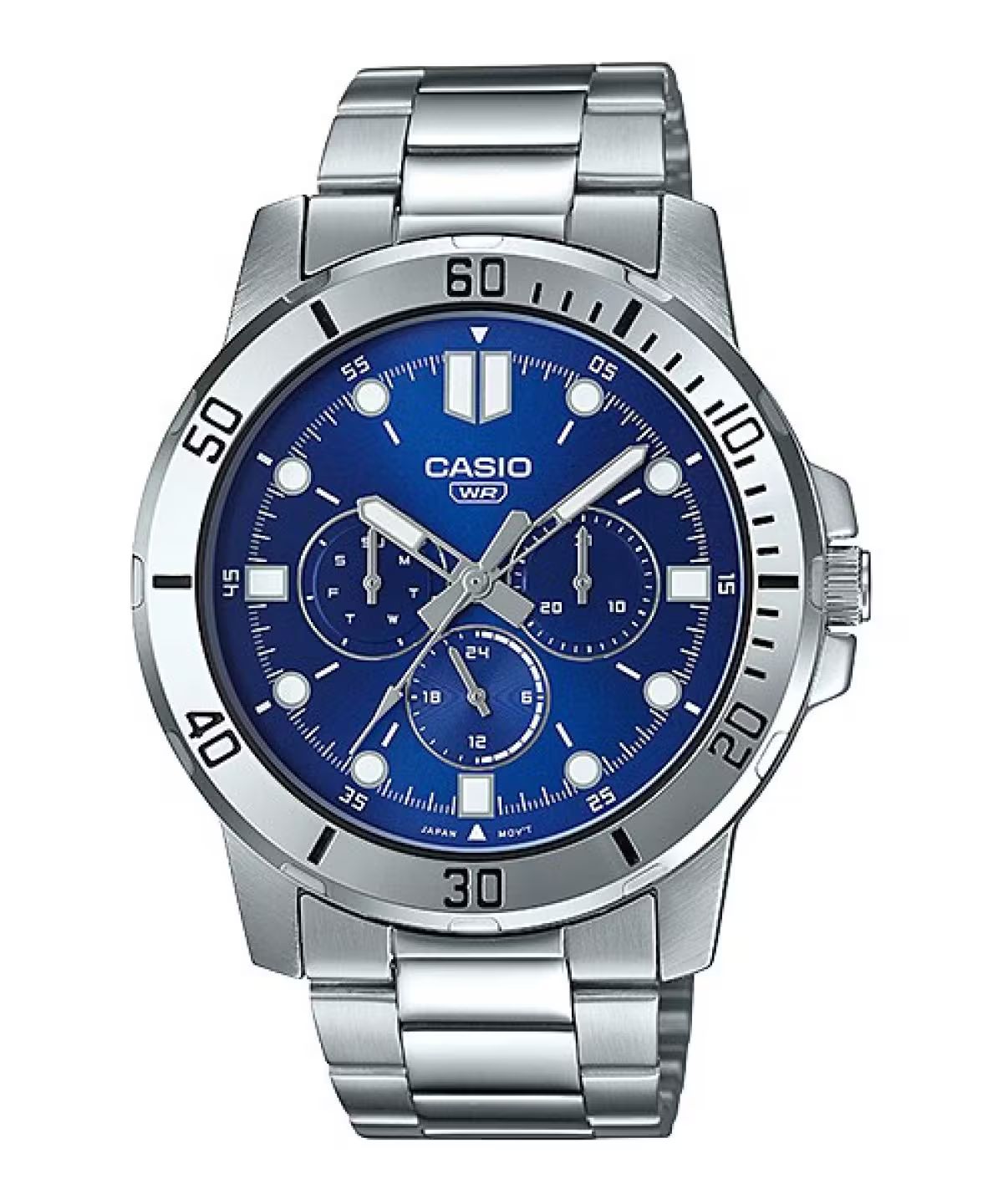 Casio MTP-VD300D-2EUDF Heren Horloge 45mm 3 ATM