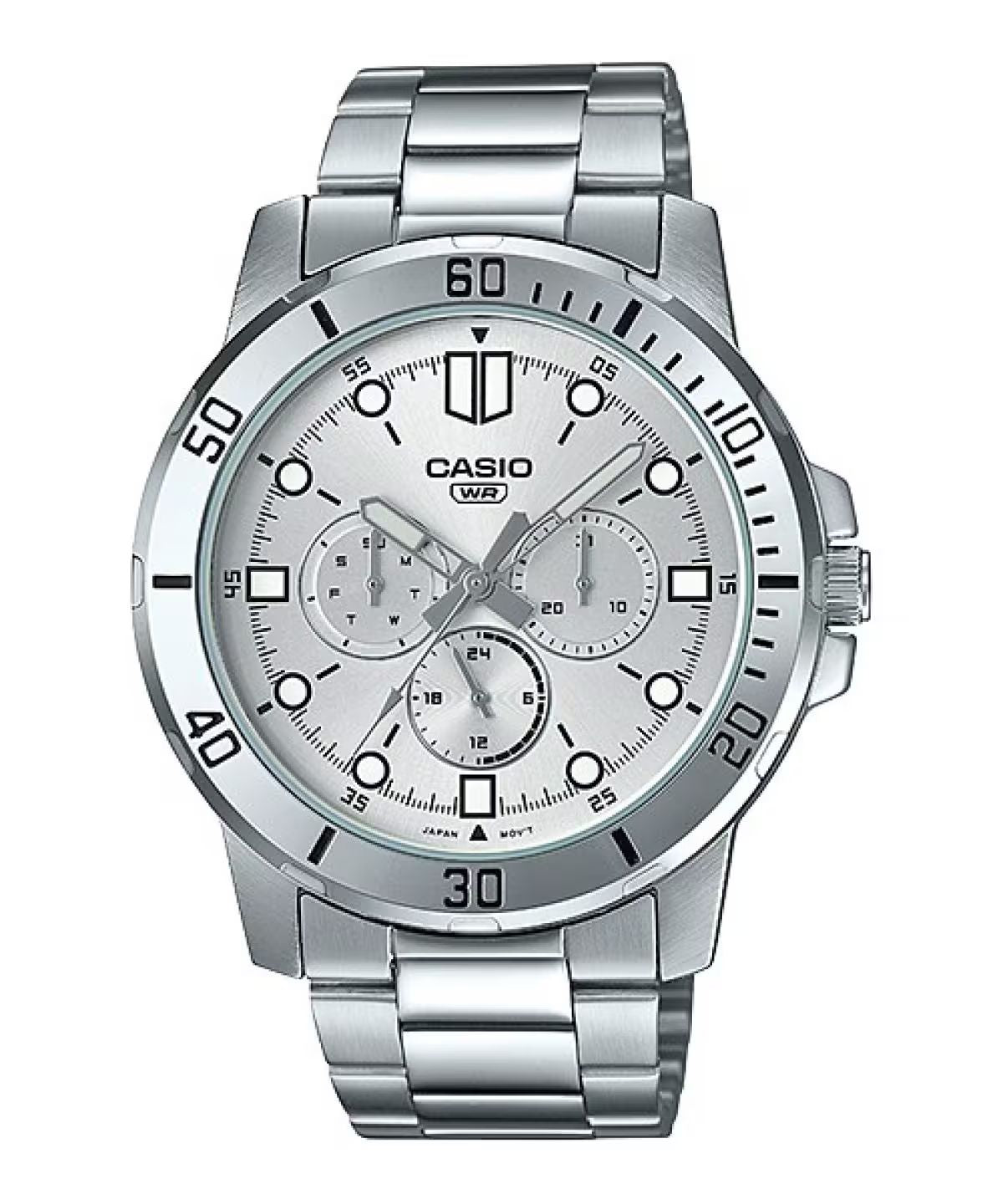 Casio MTP-VD300D-7EUDF Heren Horloge 45mm 3 ATM
