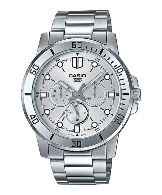 Casio MTP-VD300D-7EUDF Heren Horloge 45mm 3 ATM