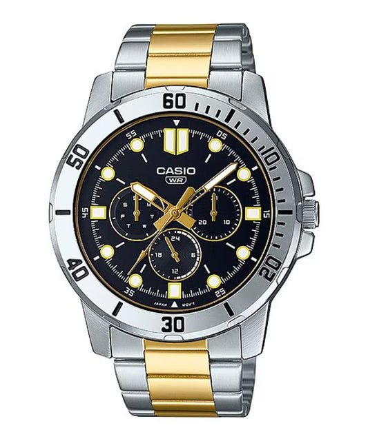 Casio MTP-VD300SG-1EUD Heren Horloge 45mm 3 ATM