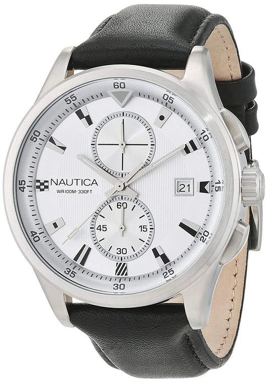 Nautica NAD16556G Heren Horloge 44mm 10 ATM
