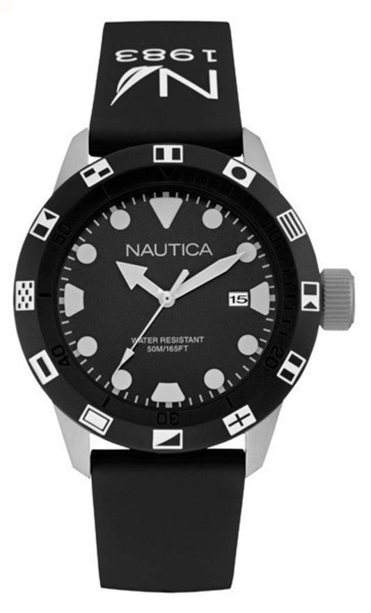 Nautica NAI09509G Heren Horloge 44mm 5 ATM